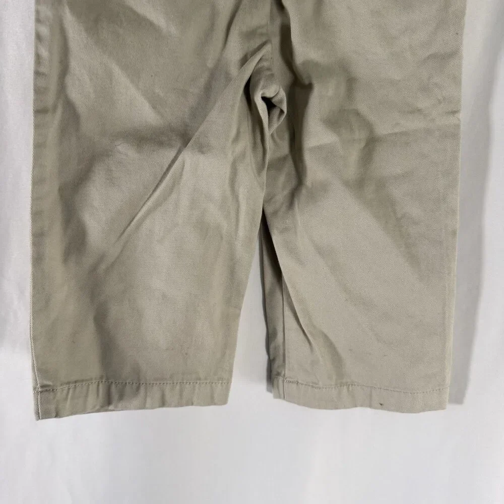 Polo Ralph Lauren Chino Pants Baby Boy 18M Khaki Flat Front Pull On